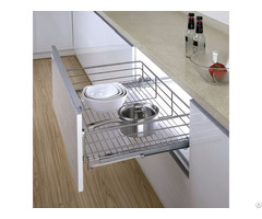 Three-lateral Kitchen Drawer Basket