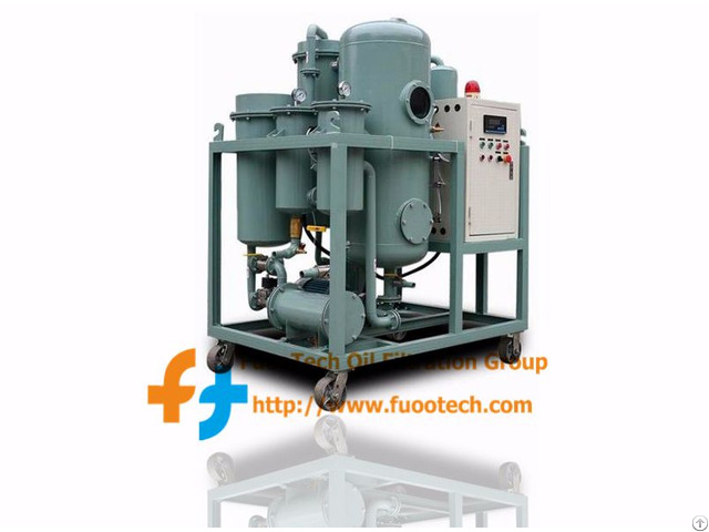 Series Fty Vacuum Turbine Lube Oil Filtration & Dehydration Machine