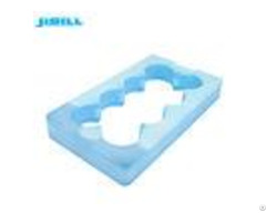 Plastic Material Special Shape Custom Gel Ice Cooler Bricks For Beverage Cold