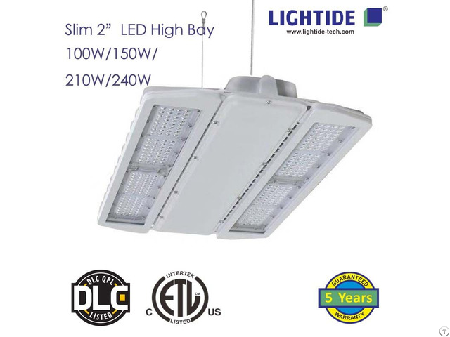 Slim 2 Inch Led High Bay Lights Etl Cetl Ce Listed 240w