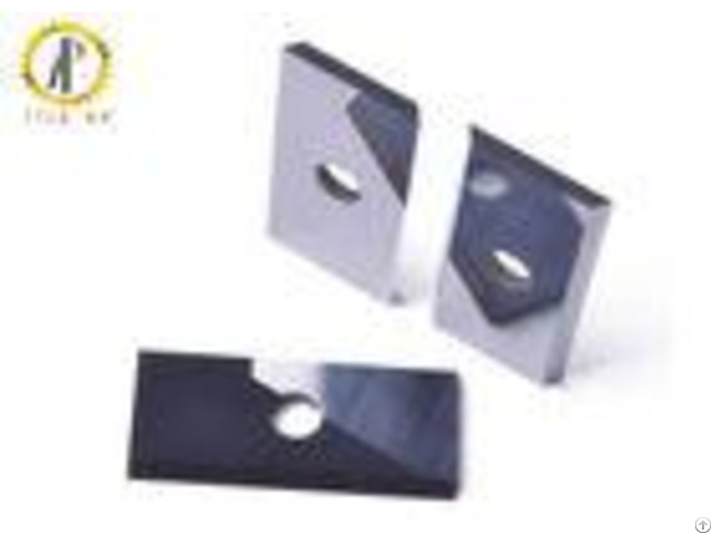 Cemented Woodworking Carbide Inserts Rectangular Wood Cutting Blade Antirust