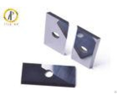 Cemented Woodworking Carbide Inserts Rectangular Wood Cutting Blade Antirust