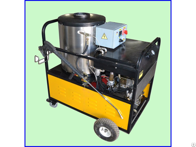 Easy Move Diesel Hot Water Jet High Pressure Cleaner