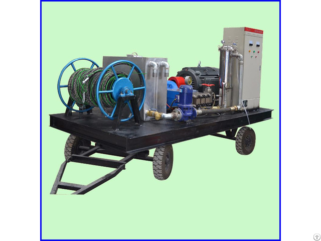 Heat Exchanger Tube Cleaning Water Jet Spray High Pressure Cleaner Equipment