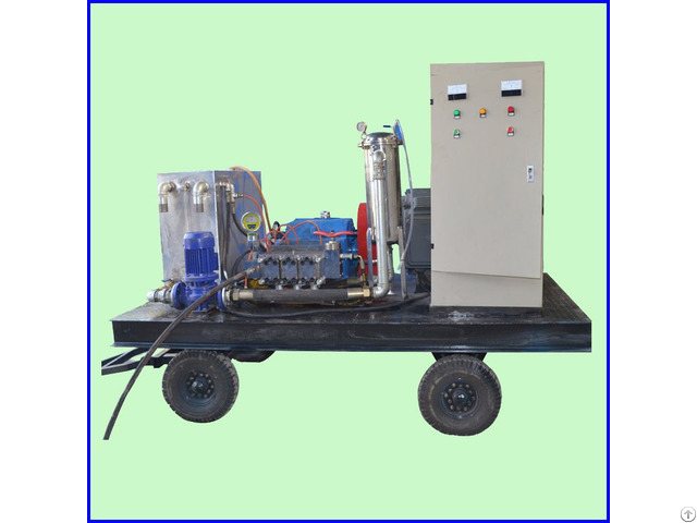 Big Power Water Jet Blasting High Pressure Industrial Cleaning Machine