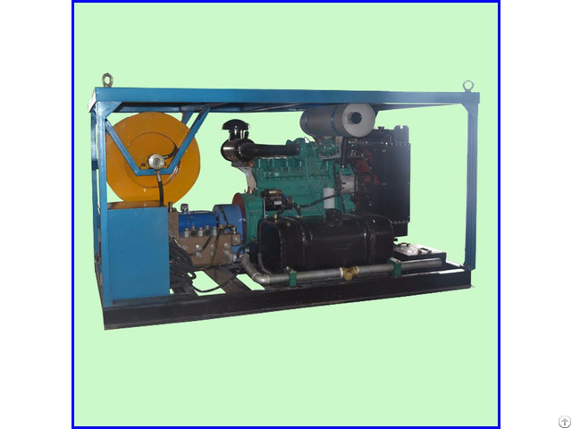 Diesel Engine Drive 800mm Sewer Drain Cleaning Pipe Dredge Machine