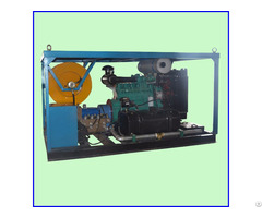 Diesel Engine Drive 800mm Sewer Drain Cleaning Pipe Dredge Machine