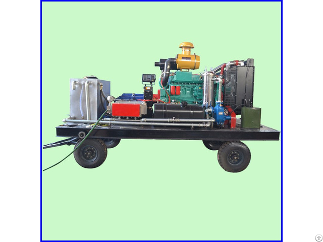 Boiler Tube Cleaning Equipment High Pressure Tank Machine