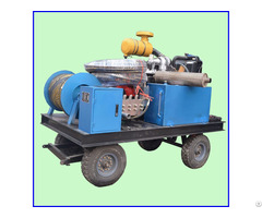 Diesel Engine High Pressure Cleaner Sewer Tube Cleaning Machine