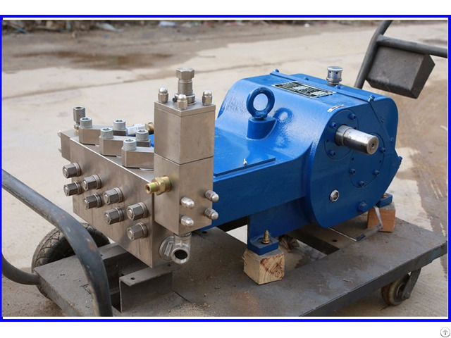 Electric Pressure Test Plunger Pump