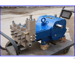 Electric Pressure Test Plunger Pump