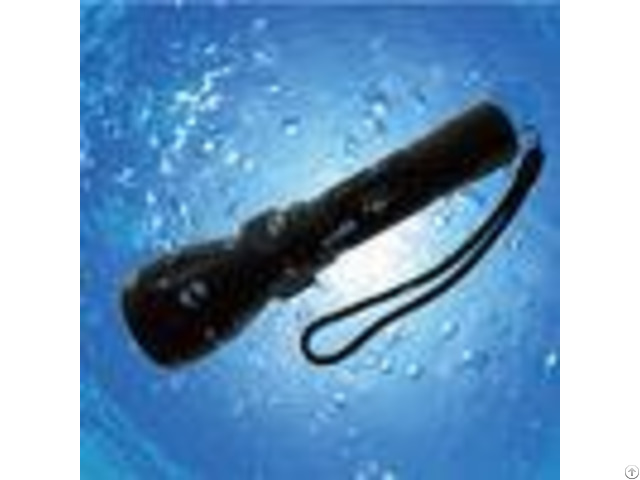 Tough Handheld Diving Led Flashlight 600 Lumens With Push Button Switch