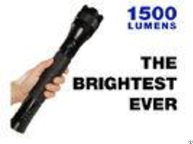 Powerful Police Tactical Torch Light Aluminum Alloy Material High Brightness