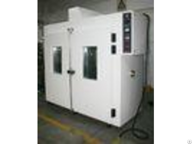 Double Door Walk In Industrial Vacuum Drying Oven 60 250 304 Stainless Steel
