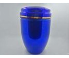 Europe Style Decorative Funeral Urns High Strength Aluminium Materials