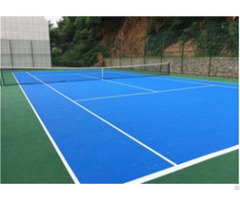 Hard And Cushion Acrylic Tennis Flooring Painting