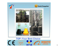 Top Machinery Continous Running Black Motor Oil Recycling Disitllation Machine