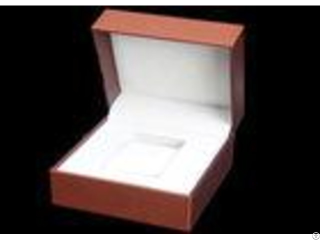 Pu Leather Women Watch Box With Stitching Custom Logo Luxury Waterproof Velvet