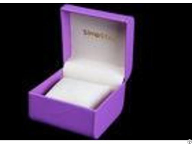 Durable Women Watch Box Luxury Waterproof Velvet Inside For Presentation Gift