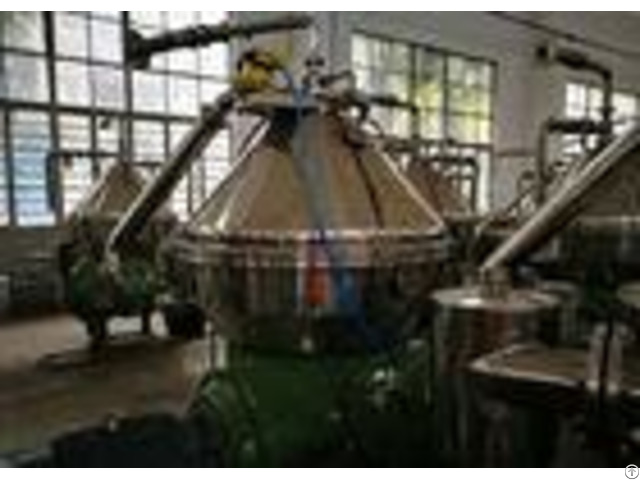 Stainless Steel Disc Oil Separator Capacity 5000 15000 L H For Animal Fat Clarification
