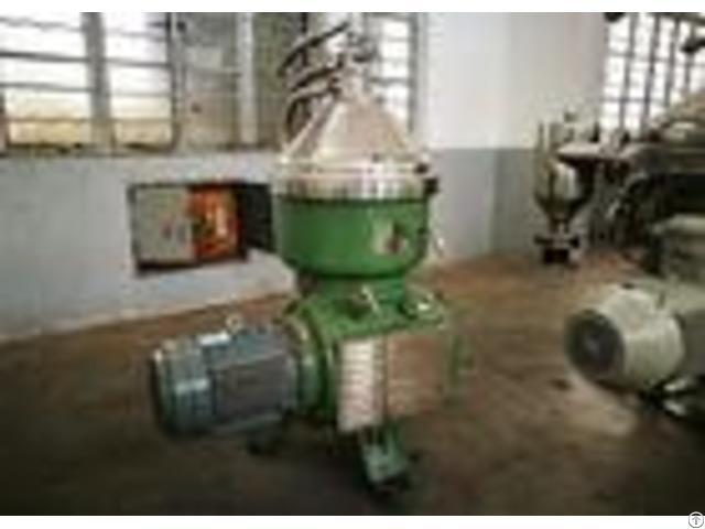 Solid Wall Design Disc Oil Centrifugal Separator Pressure 0 05 Mpa For Animal Oil