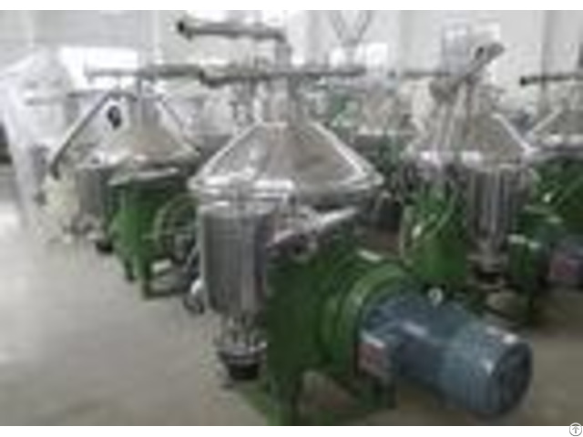 Plc Control Disk Bowl Centrifuge Centrifugal Oil Separator For Fish Meal