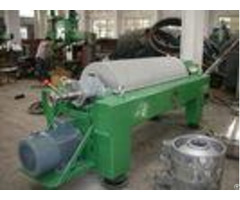 Antifriction Horizontal Decanter Centrifuge Anticorrosion Stainless Helical Pusher