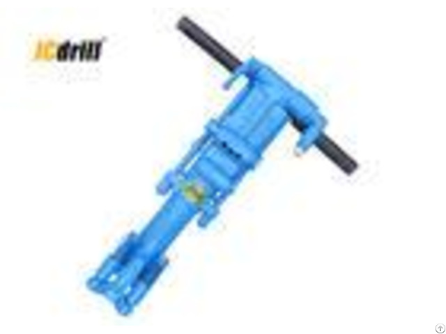 Handhold Air Leg Compressor Pneumatic Rock Drill With 0 360 Hole Angle Range Yt24