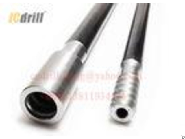 Steel Threaded Drill Rod For Top Hammer Rock Drilling Rigs High Strength