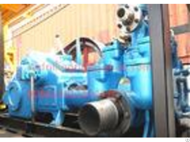 Deep Hole Water Well Drilling Mud Pump Diesel Engine Driven 850 L Min Flow Rate