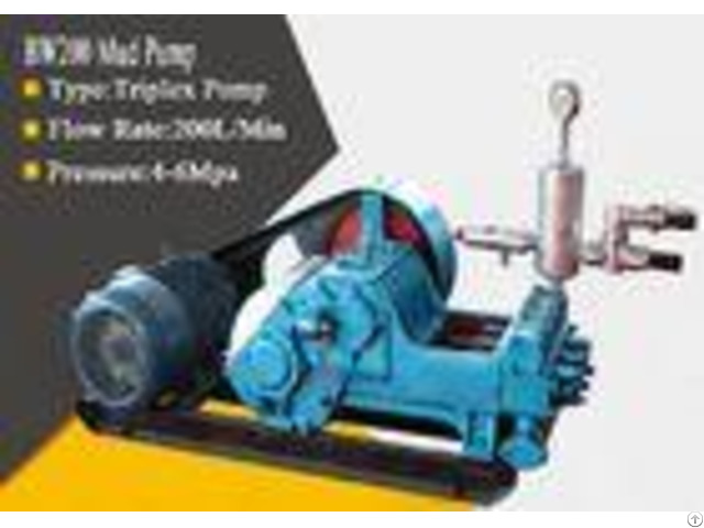 High Pressure Triplex Drilling Mud Pump With Diesel Hydraulic Electric Powered