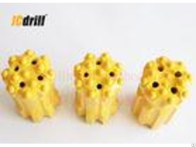 T45 Retractable Drill Bit With Parabolic Spherical Buttons For Mining Tunneling Drilling