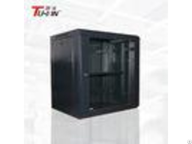 Commercial 12u Wall Mount Network Cabinet 600 X 450mm Soundproof Impact Resistance