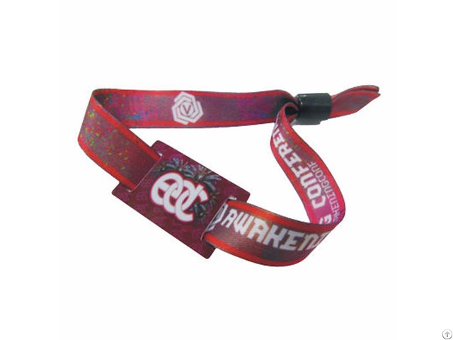 Factory Price Custom Fabric Rfid Wristband For Event