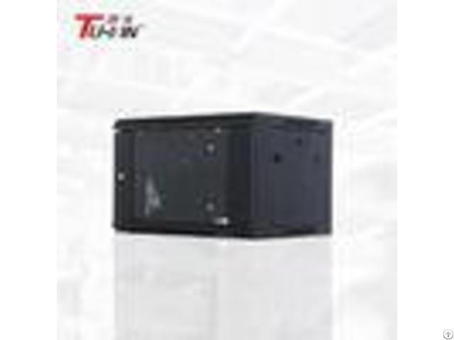 Indoor 6u Wall Mount Network Cabinet Double Section 600 X 600mm Dustproof