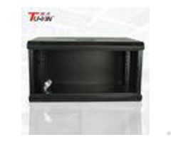 High Strength Wall Mount Network Cabinet Cold Rolled Steel Anti Corrosion