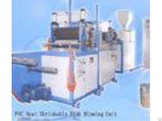 Fully Automatic Pvc Film Blowing Machine With 20 40kg H Production Yield