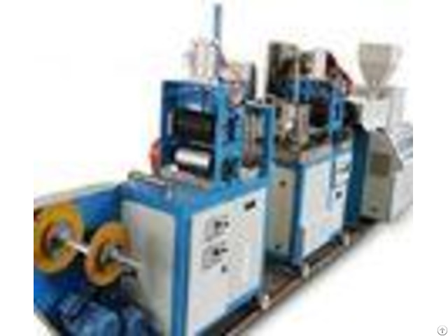 Water Bath Method Pvc Film Blowing Machine 5 5kw Driving Motor Power