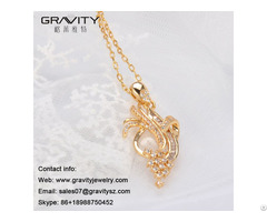 Alibaba Wholesale Beatiful Gold Pendants Necklace Models