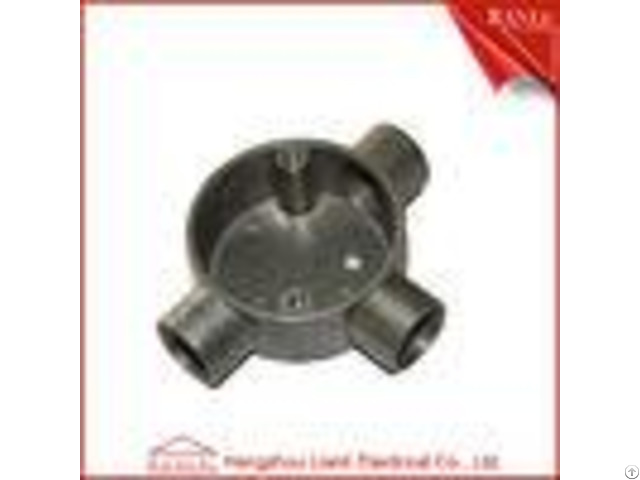 Aluminum Emt Imc Conduit Junction Box Three Way Pipe Fitting Customized