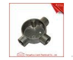 Aluminum Emt Imc Conduit Junction Box Three Way Pipe Fitting Customized