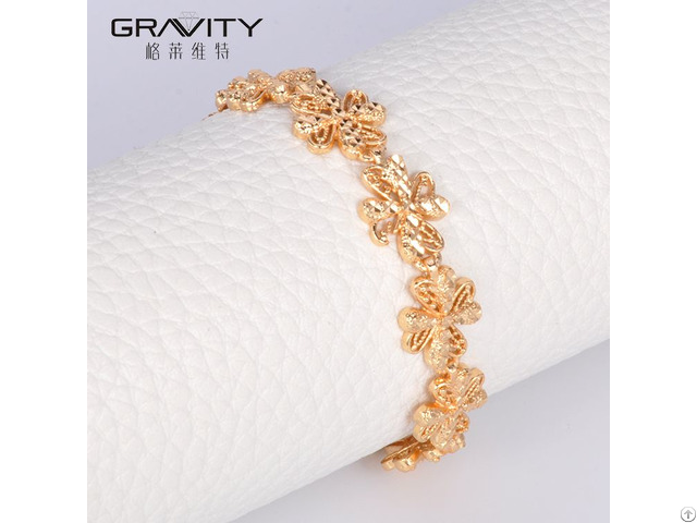 Alibaba Online Wholesale Fashion Gold Plated Bracelet For Ladies