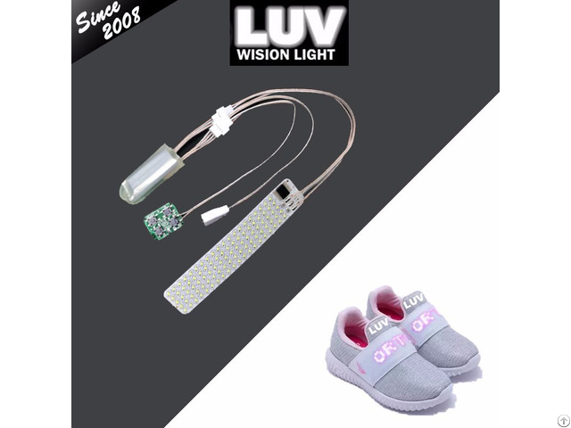 A Mini Programmable Led Strip Lights For Light Up Shoes With Color Changing