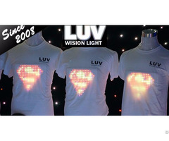 A Programmable Led Glowing Clothes Lights For Advertising Display