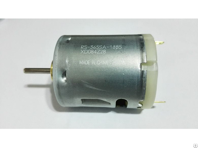 China Manufacturer 15v 17100rpm Dc Electric Motor Rs 365sa 1885 For Hair Dryer