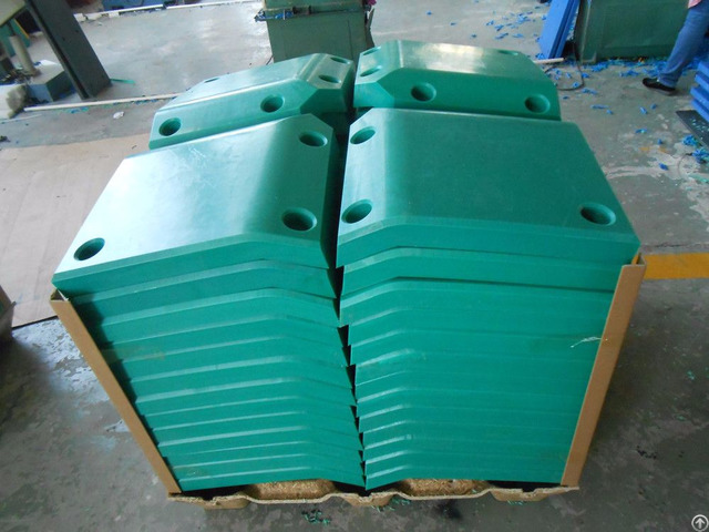 Uhmwpe Marine Dock Bumper Fender Facings Pad