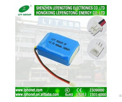 Lipo Battery 3 7v 400mah 2p 502025 For Bluetooth Headset