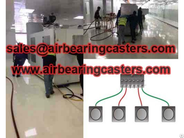 Air Bearing Caster Details And Instruction