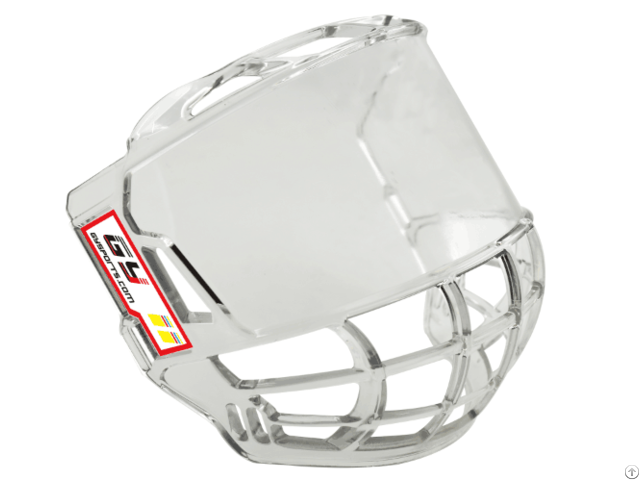 Pc Clear Ice Hockey Helmet Mask Visor Free Size Full Face Shield