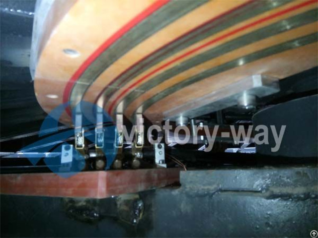 Big Size Slip Ring For Rotating Stage Flat Pancake Type